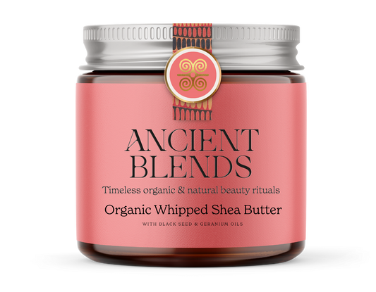 Organic Whipped Raw Shea Butter & Black Seed Oil.