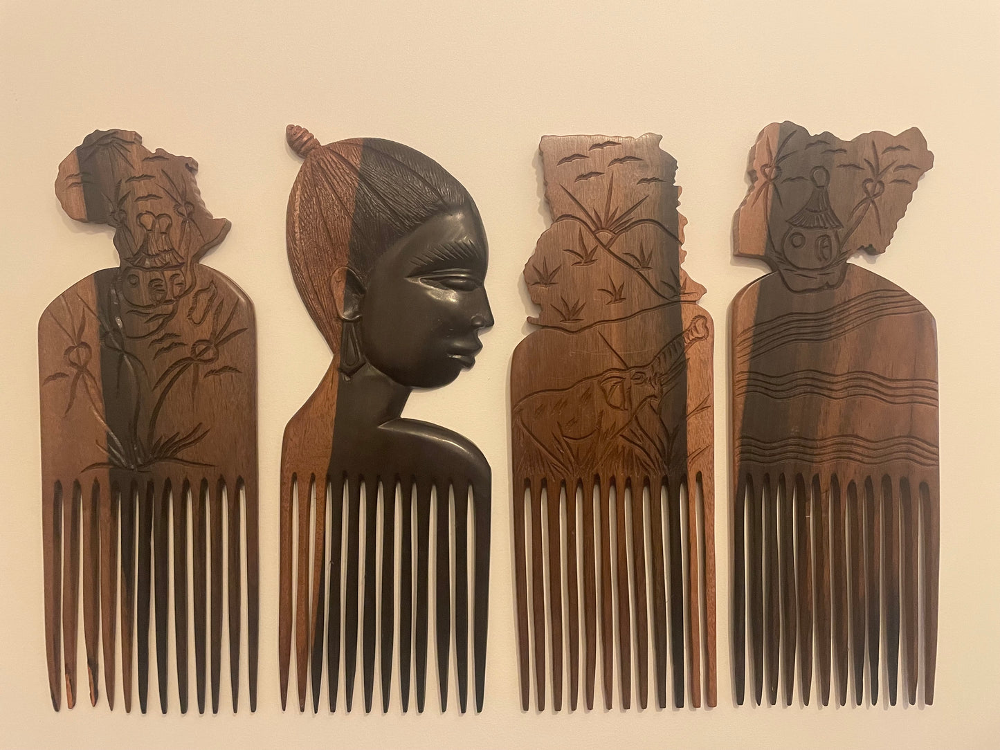Ebony Afro Hair Comb