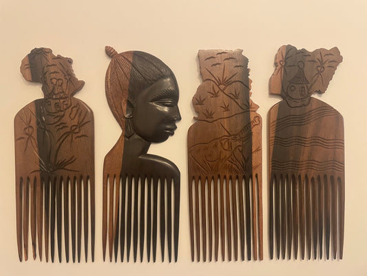 Ebony Afro Hair Comb