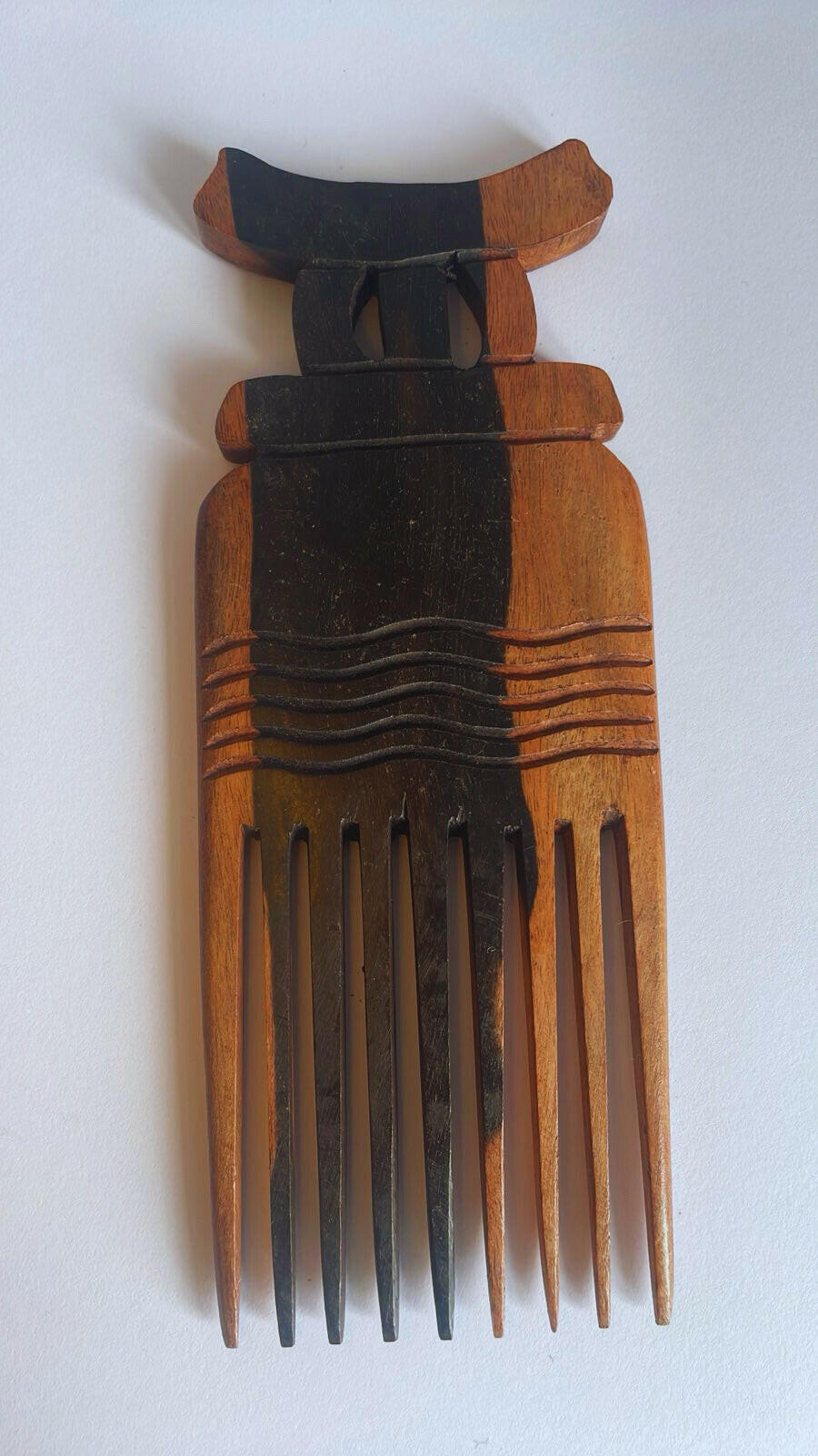 Large Ebony Afro Hair Comb.