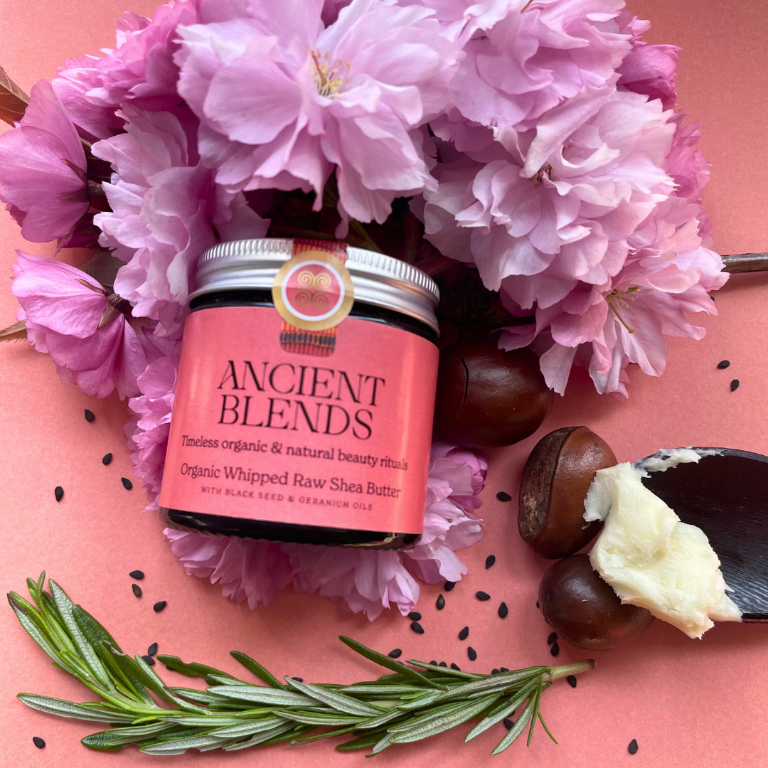 Organic Whipped Raw Shea Butter and Black Seed Oil