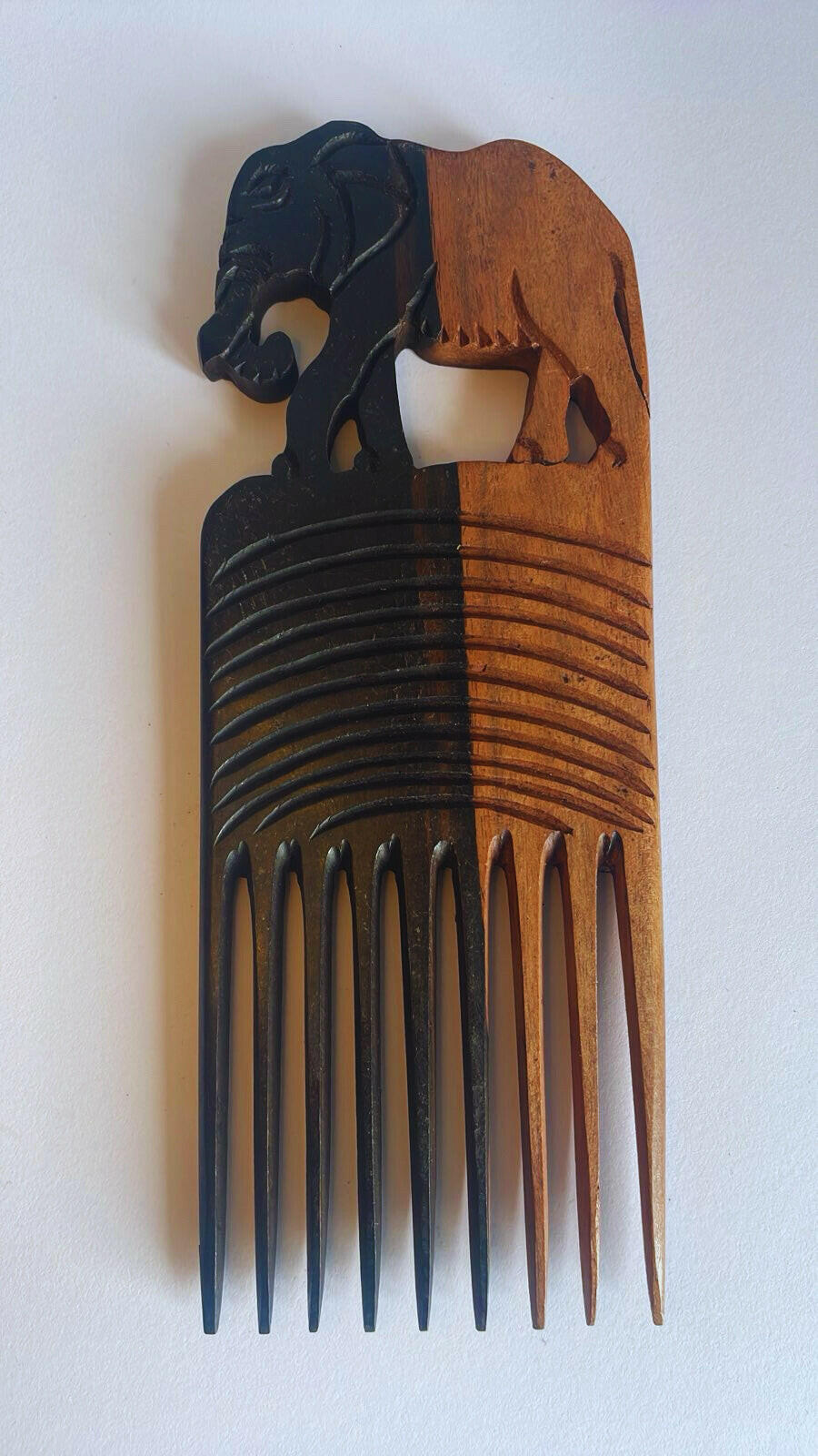 Ebony Afro Hair Comb.