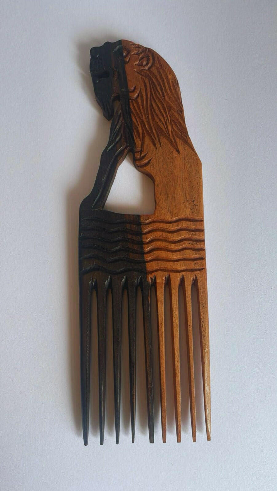 Ebony Afro Hair Comb.