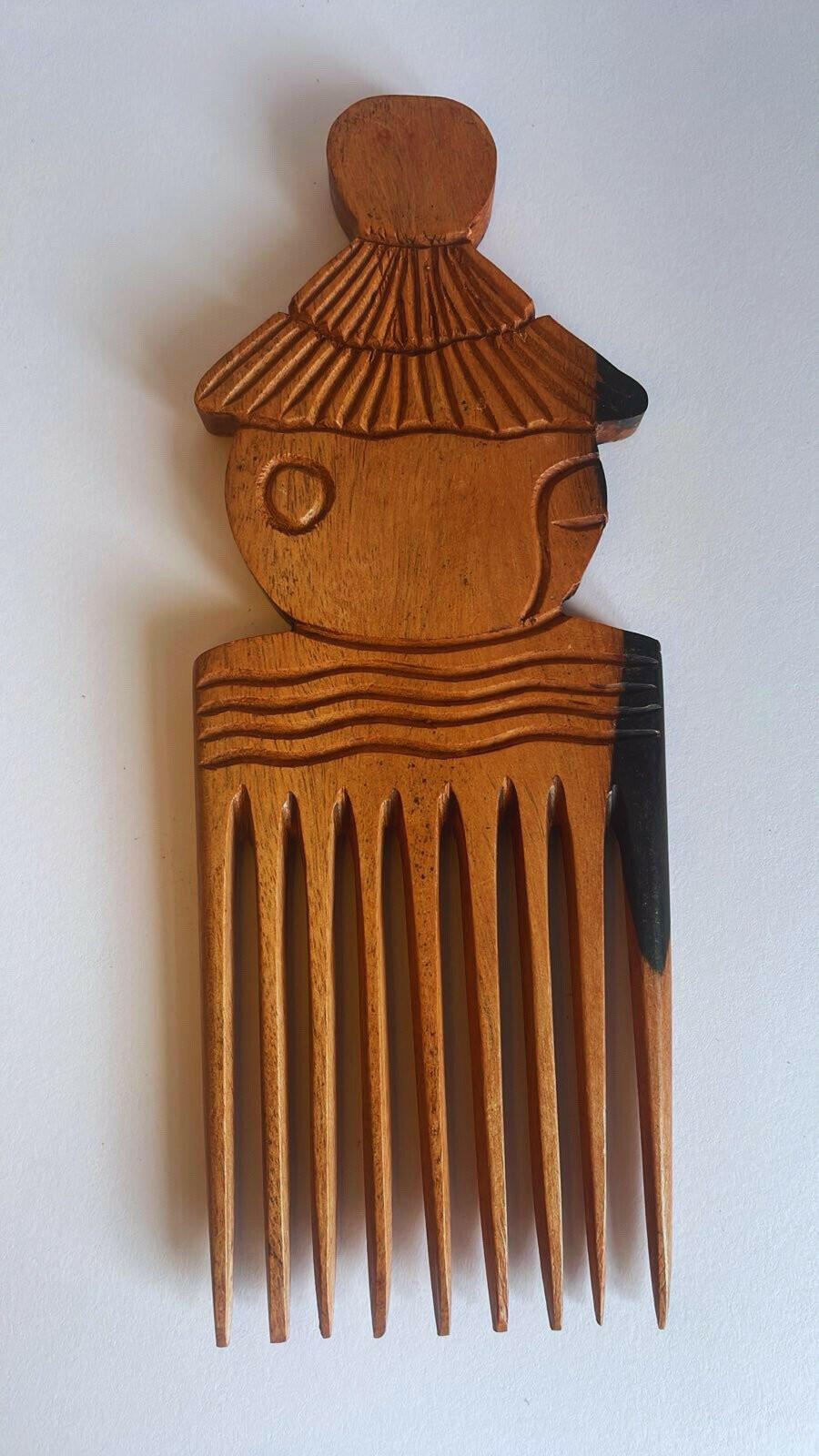 Ebony Afro Hair Comb.